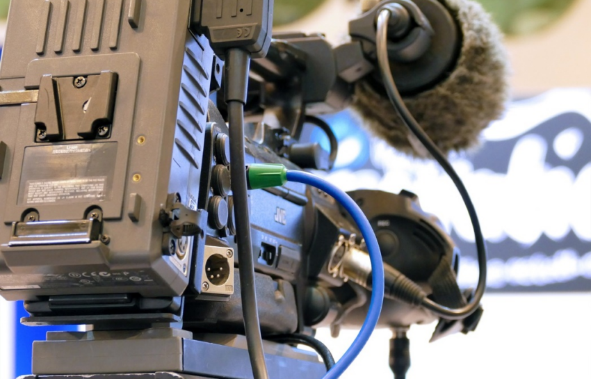 A Camera Covering Broadcast News